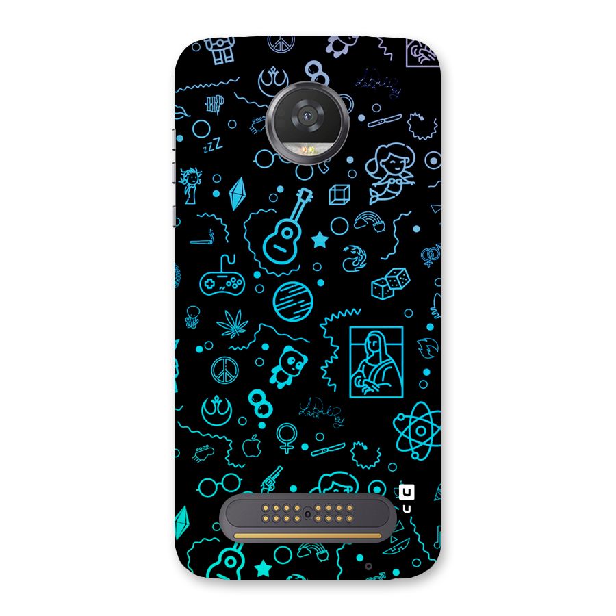 Joy Art Back Case for Moto Z2 Play