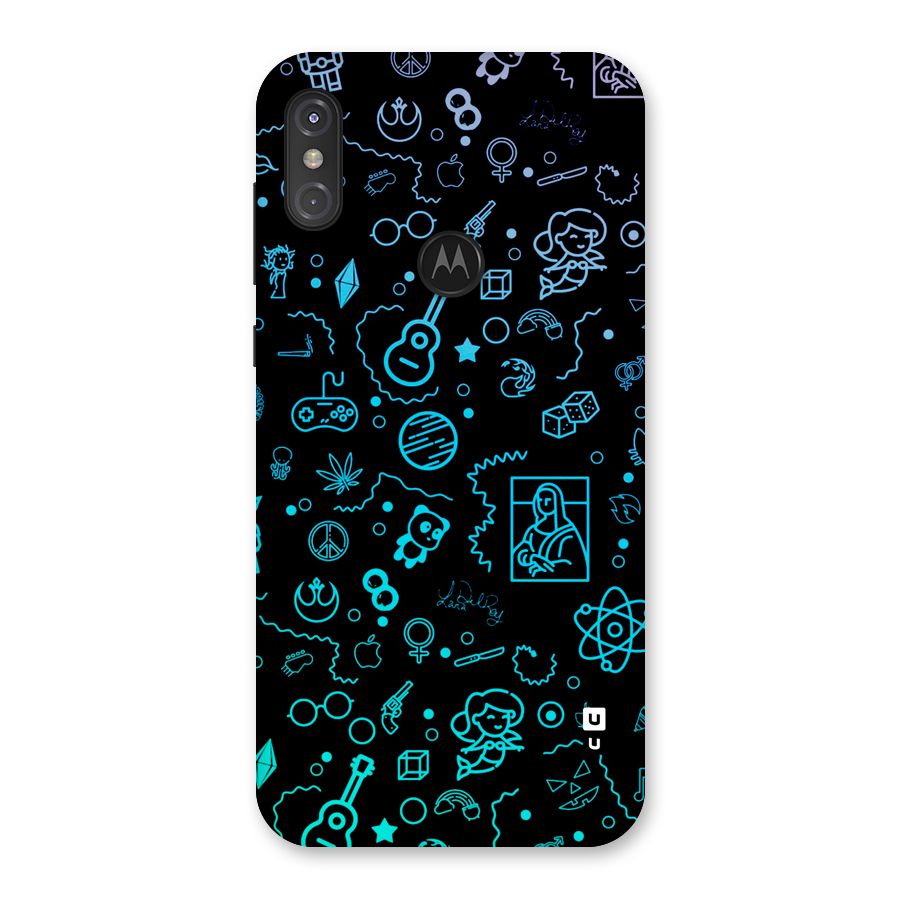 Joy Art Back Case for Motorola One Power