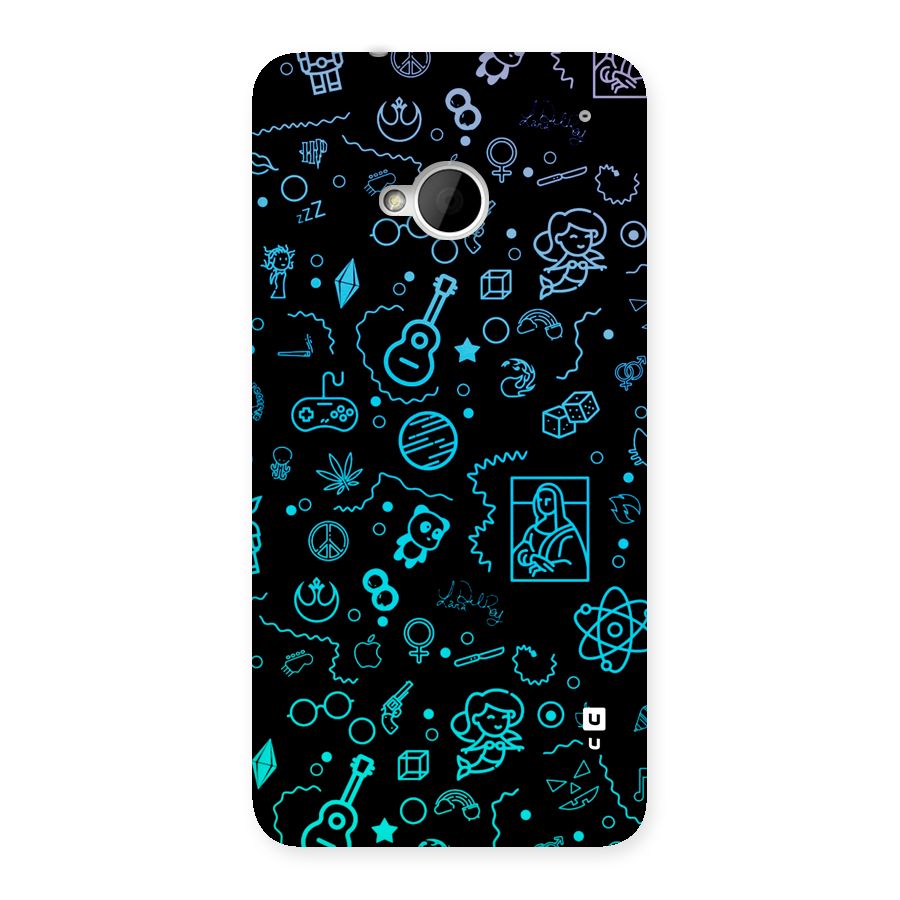 Joy Art Back Case for One M7 (Single Sim)