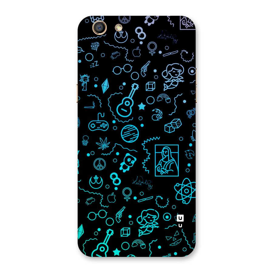 Joy Art Back Case for Oppo F3