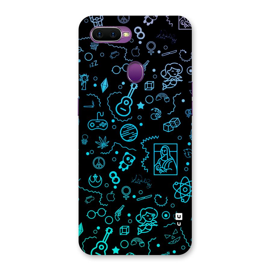 Joy Art Back Case for Oppo F9