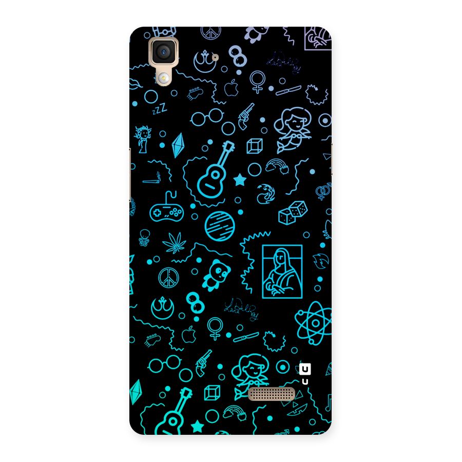 Joy Art Back Case for Oppo R7
