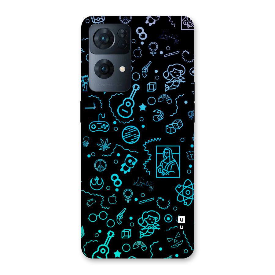 Joy Art Back Case for Oppo Reno7 Pro 5G