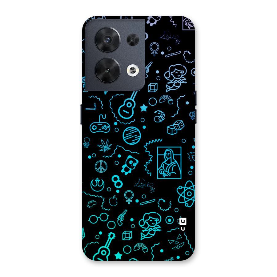 Joy Art Back Case for Oppo Reno8 5G