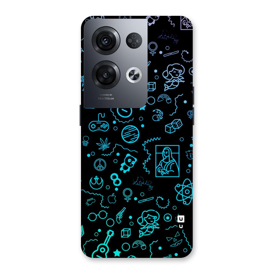Joy Art Back Case for Oppo Reno8 Pro 5G