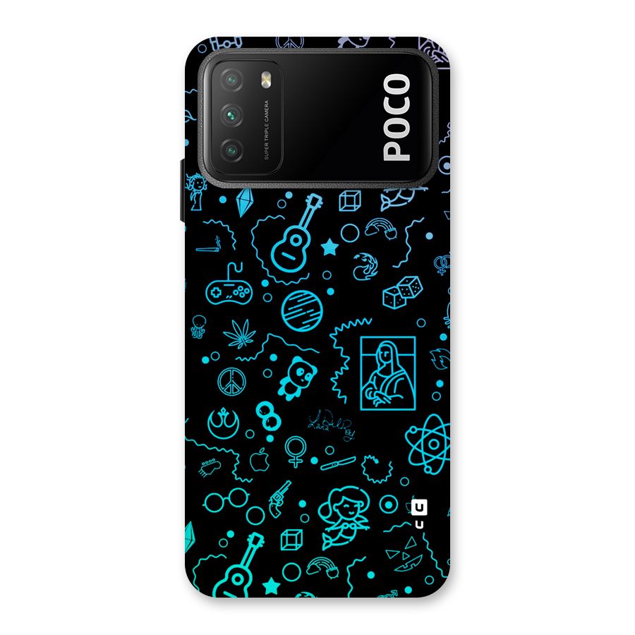 Joy Art Back Case for Poco M3