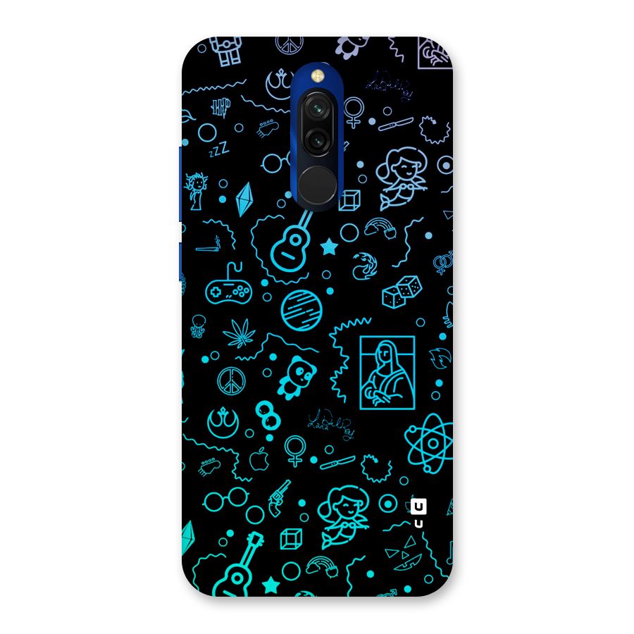 Joy Art Back Case for Redmi 8