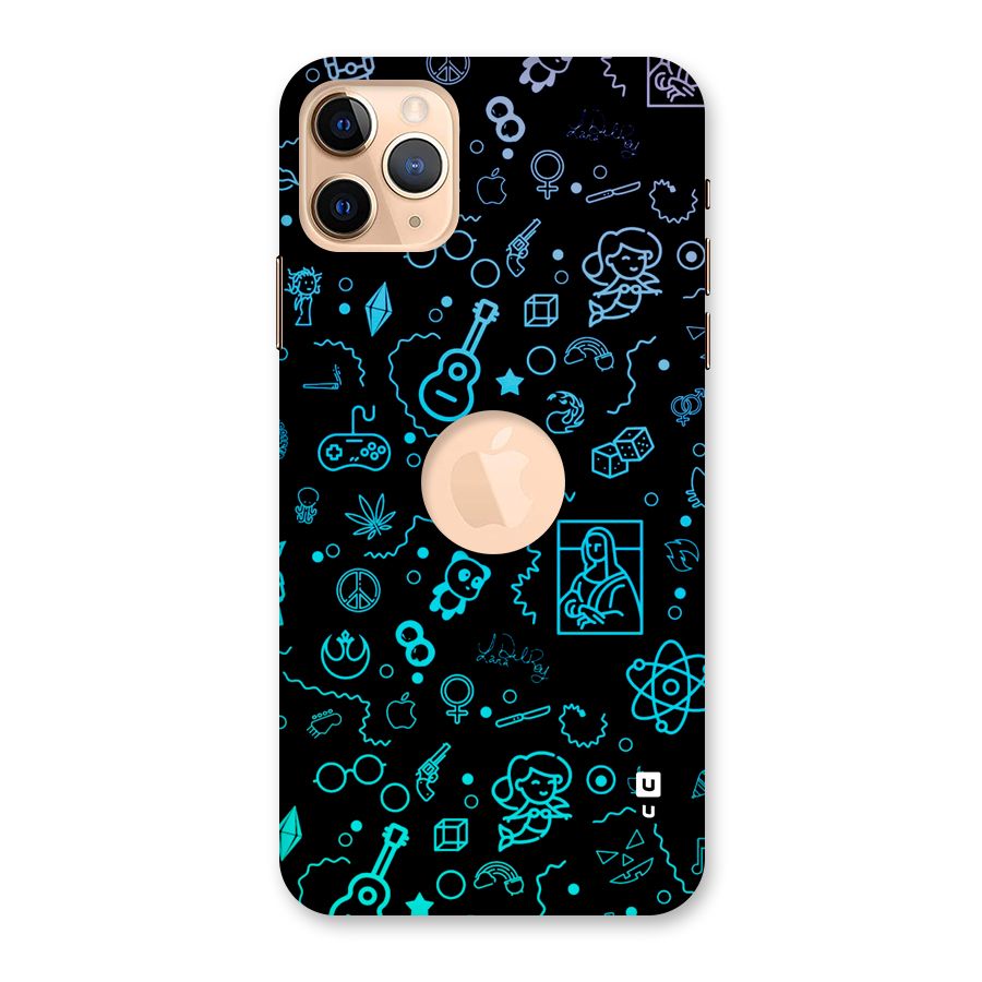 Joy Art Back Case for iPhone 11 Pro Max Logo Cut