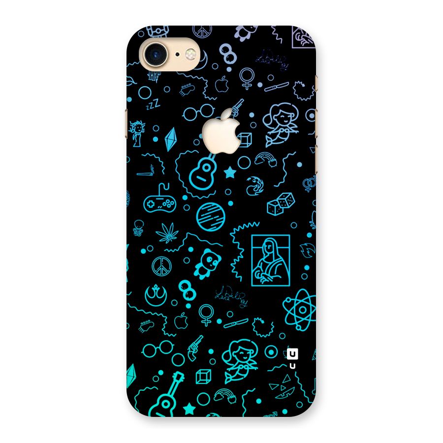 Joy Art Back Case for iPhone 7 Apple Cut