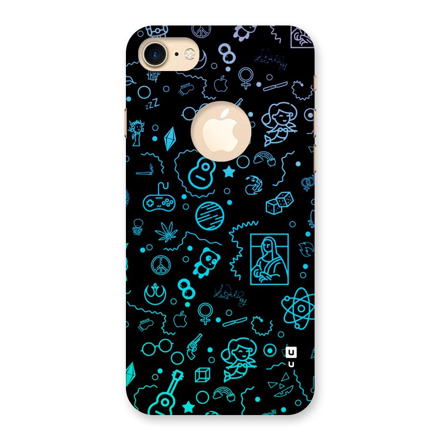 Joy Art Back Case for iPhone 7 Logo Cut