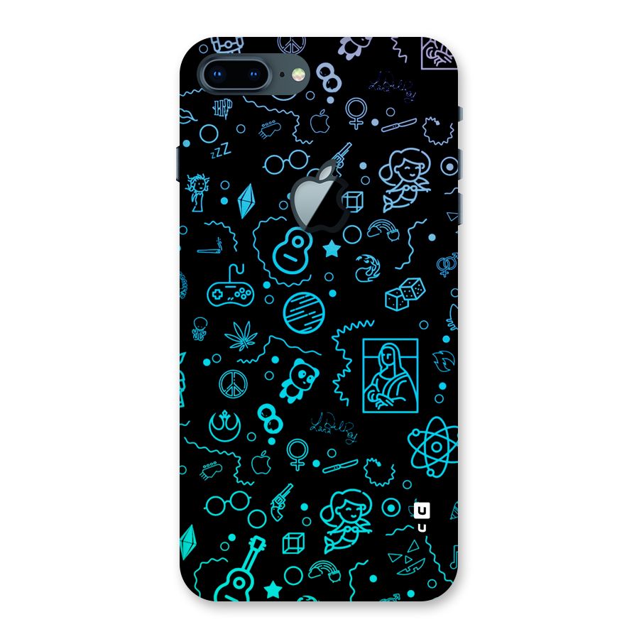 Joy Art Back Case for iPhone 7 Plus Apple Cut
