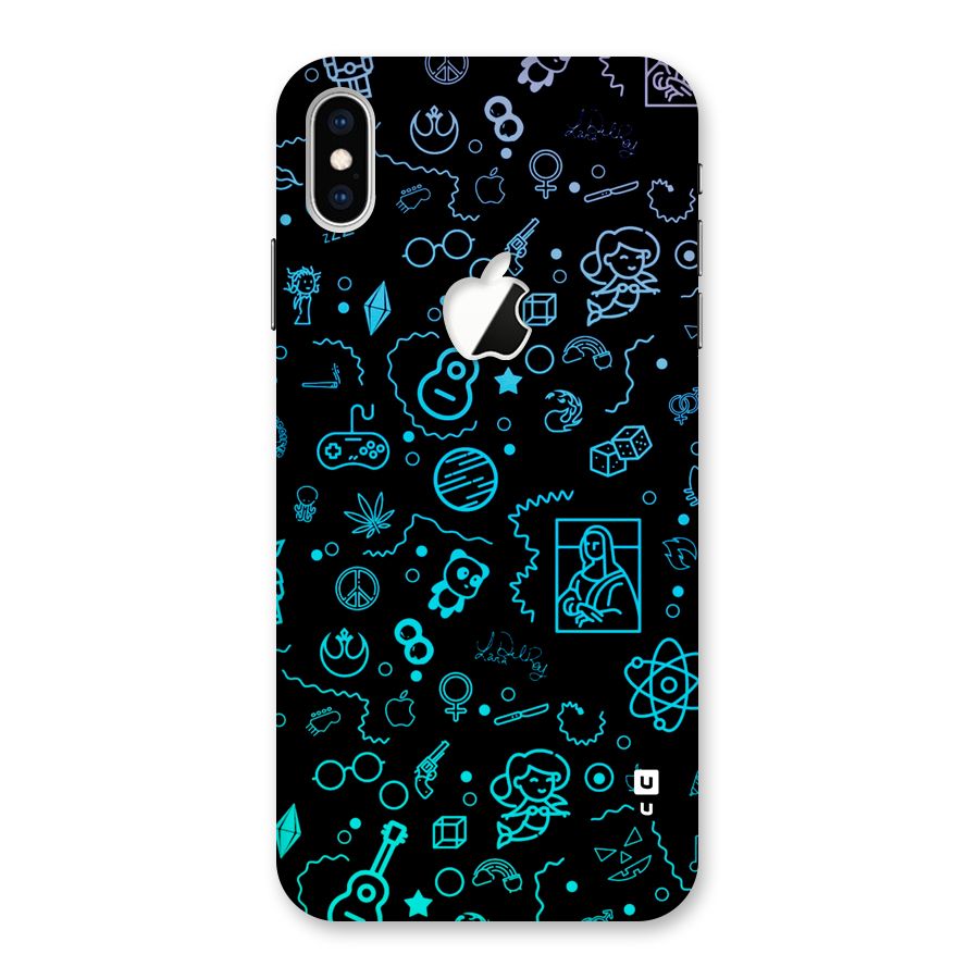Joy Art Back Case for iPhone XS Max Apple Cut