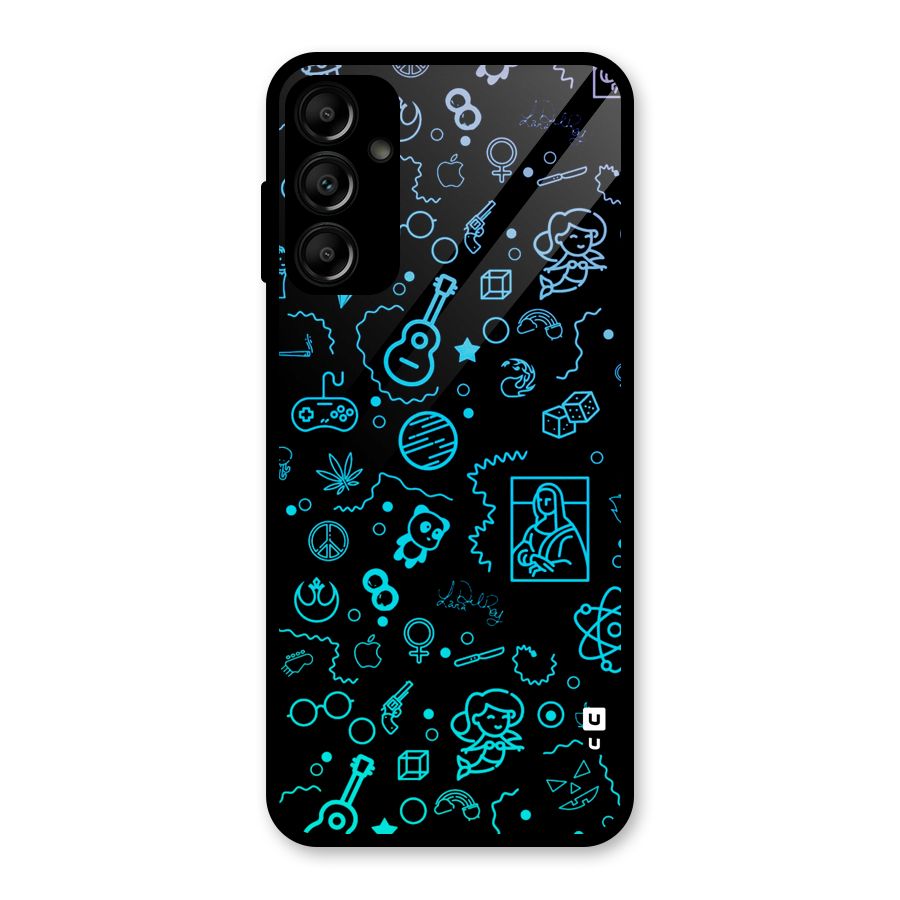 Joy Art Glass Back Case for Galaxy A14 5G