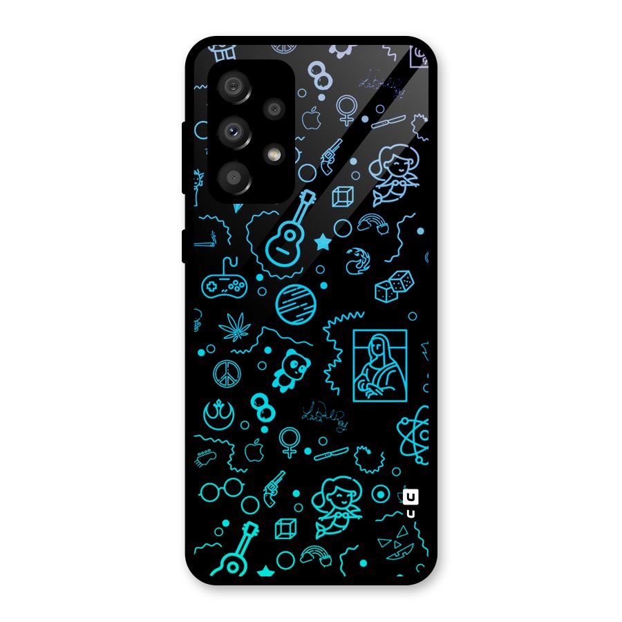 Joy Art Glass Back Case for Galaxy A32