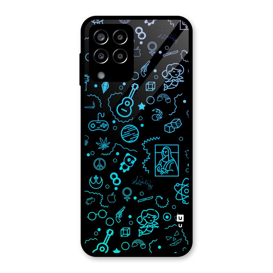 Joy Art Glass Back Case for Galaxy M33