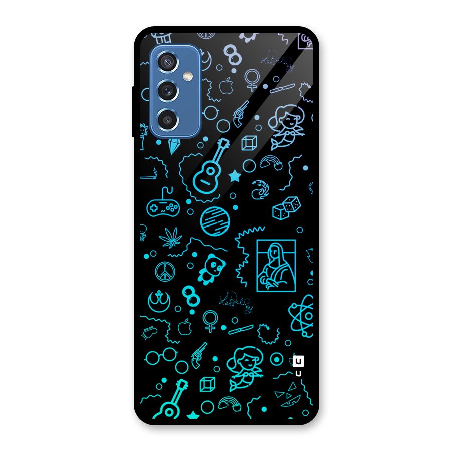Joy Art Glass Back Case for Galaxy M52 5G