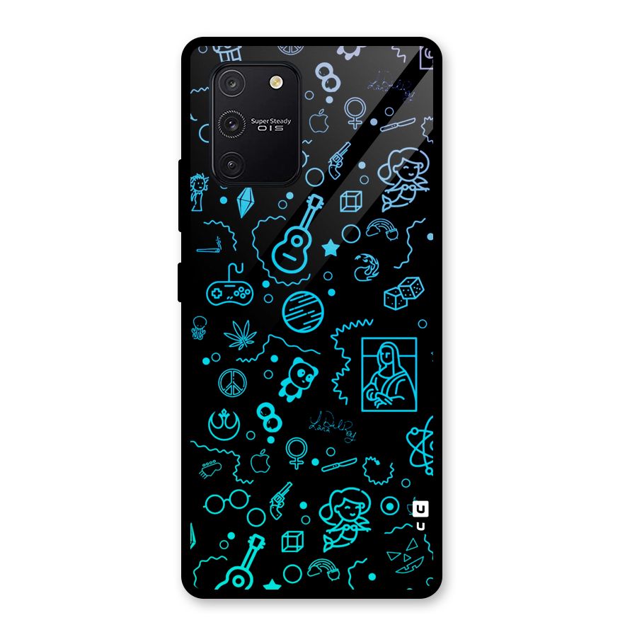 Joy Art Glass Back Case for Galaxy S10 Lite