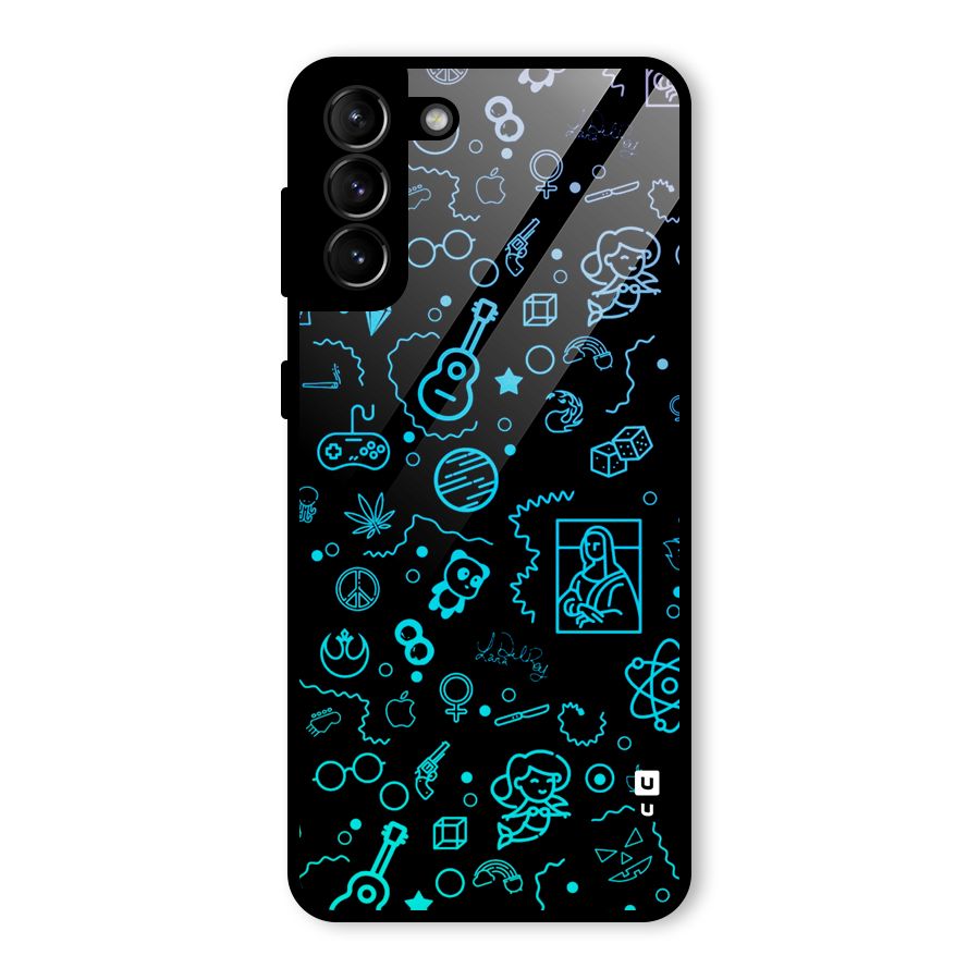 Joy Art Glass Back Case for Galaxy S21 Plus