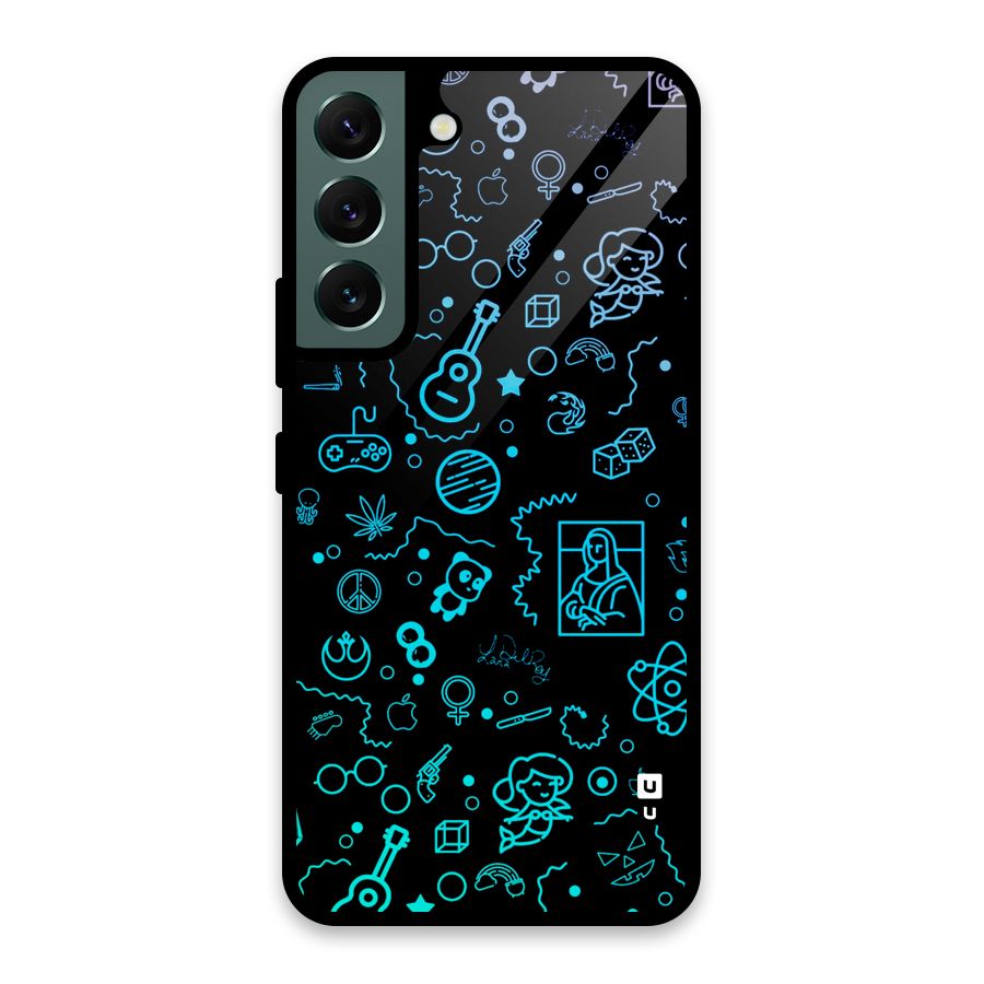 Joy Art Glass Back Case for Galaxy S22 5G