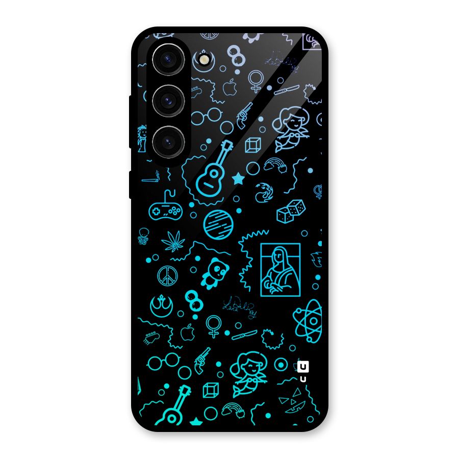 Joy Art Glass Back Case for Galaxy S23 Plus