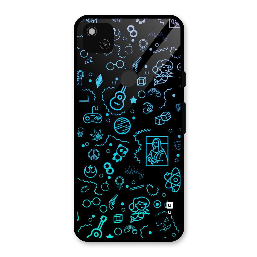 Joy Art Glass Back Case for Google Pixel 4a