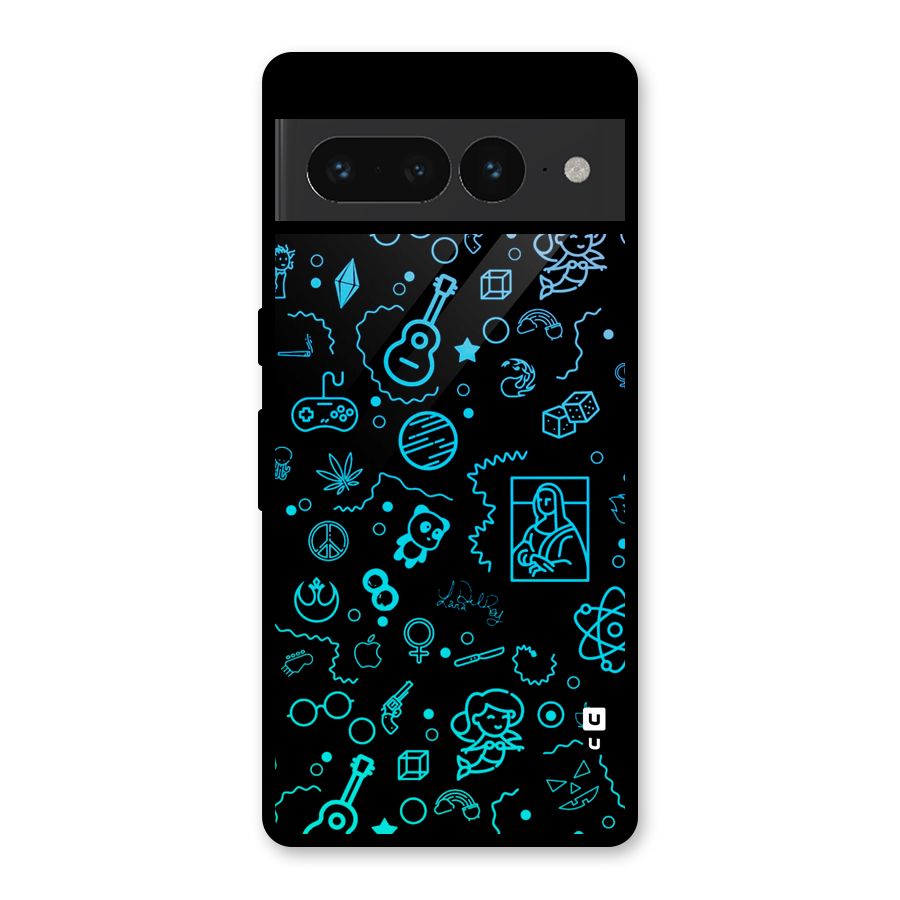 Joy Art Glass Back Case for Google Pixel 7 Pro
