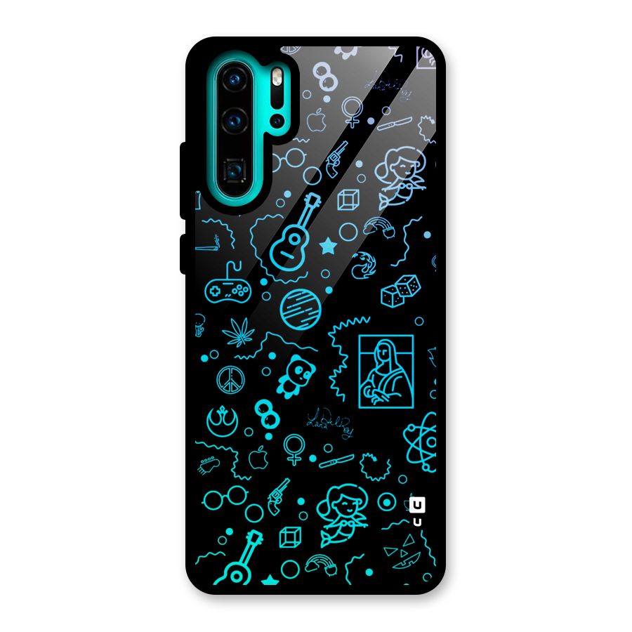 Joy Art Glass Back Case for Huawei P30 Pro