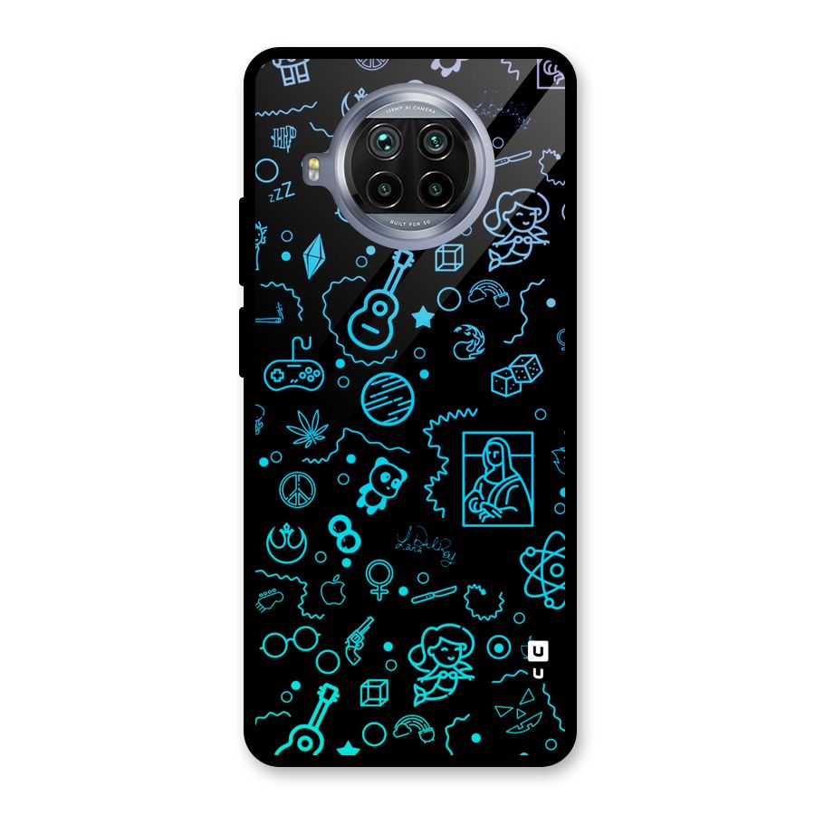Joy Art Glass Back Case for Mi 10i