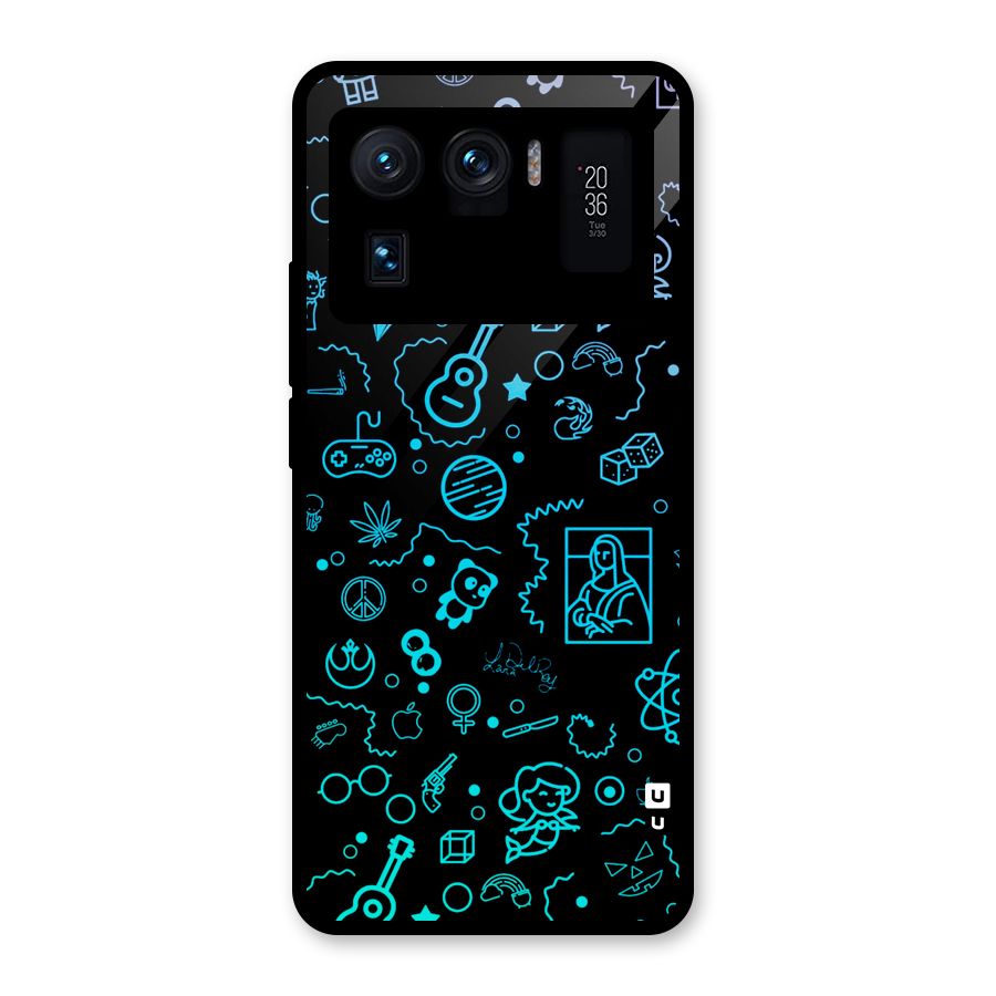 Joy Art Glass Back Case for Mi 11 Ultra