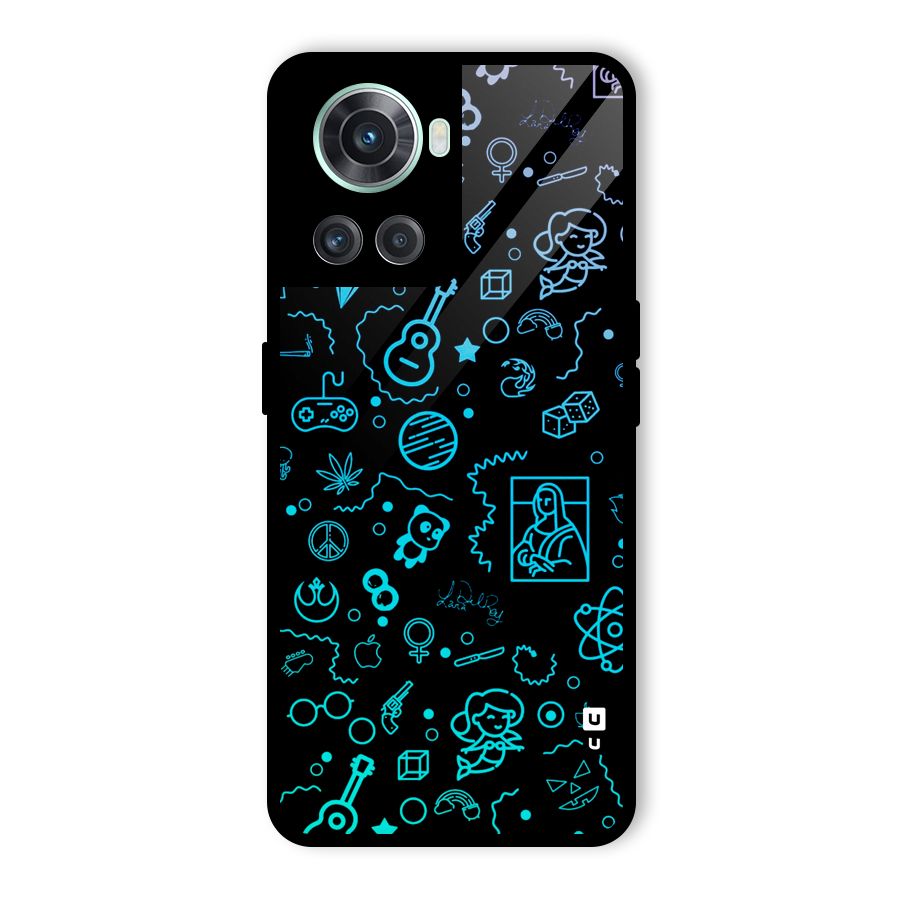 Joy Art Glass Back Case for OnePlus 10R
