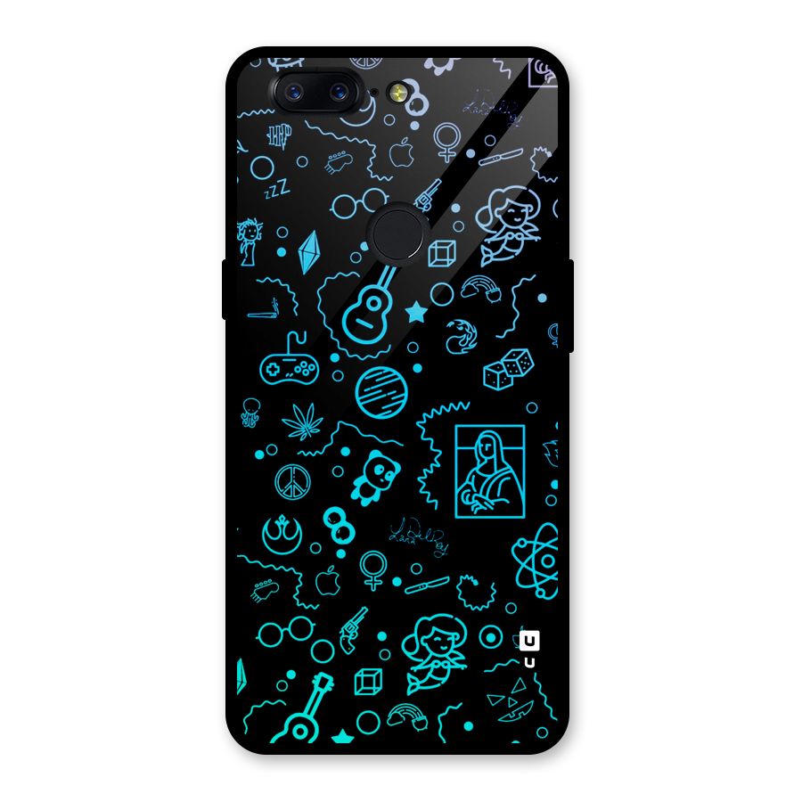 Joy Art Glass Back Case for OnePlus 5T