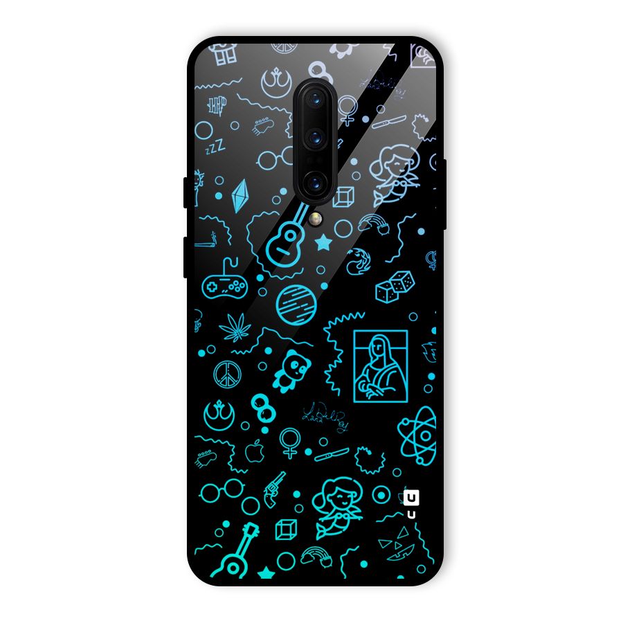 Joy Art Glass Back Case for OnePlus 7 Pro