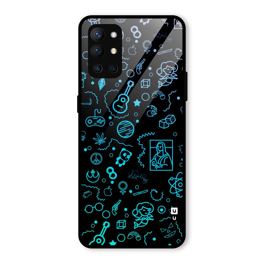 Joy Art Glass Back Case for OnePlus 9R