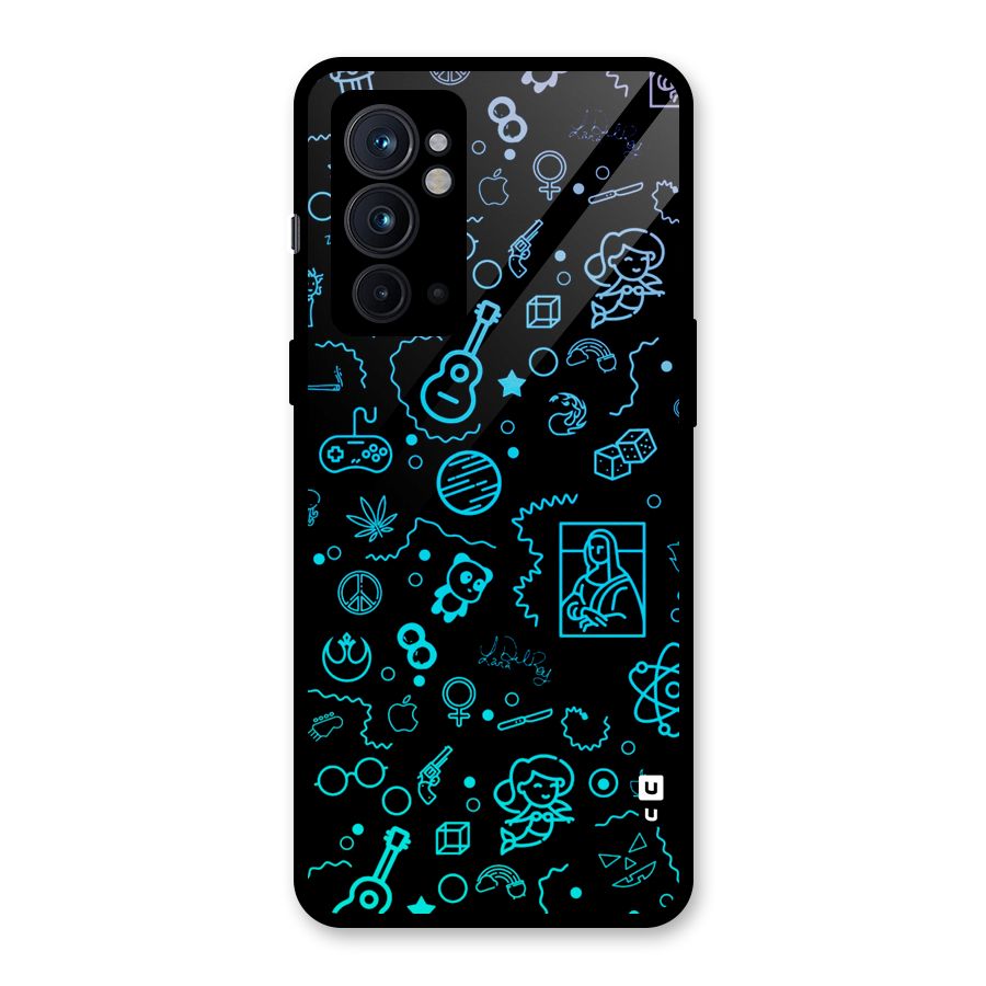 Joy Art Glass Back Case for OnePlus 9RT 5G