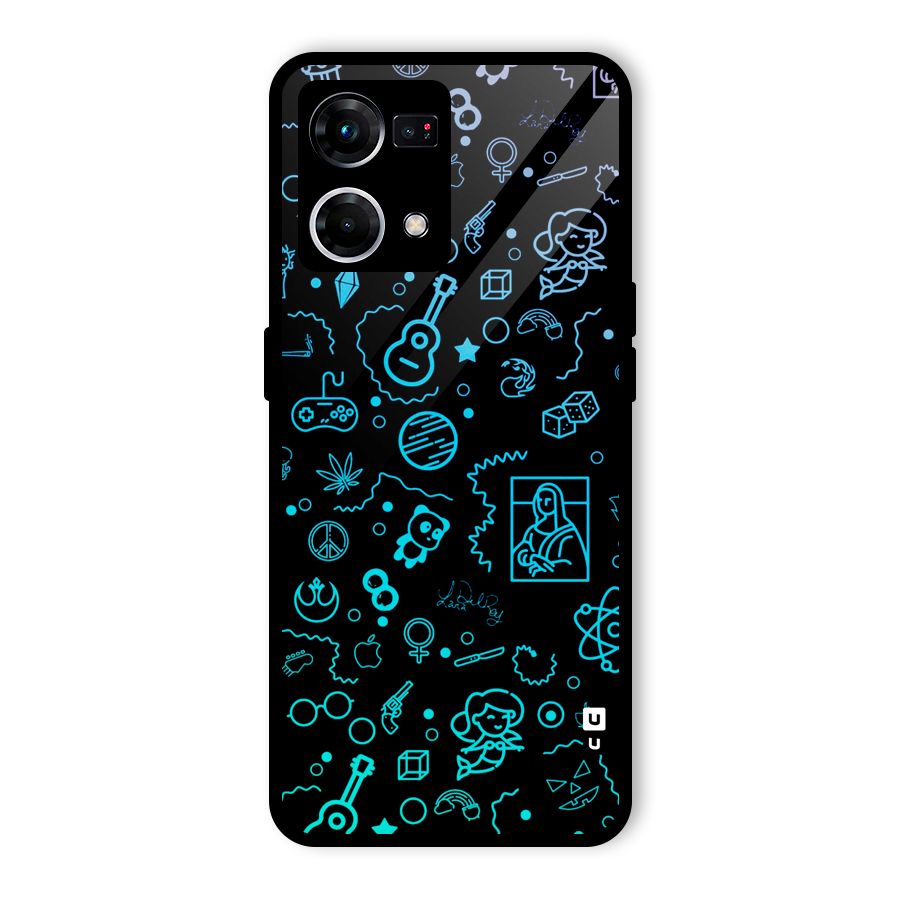 Joy Art Glass Back Case for Oppo F21 Pro 5G