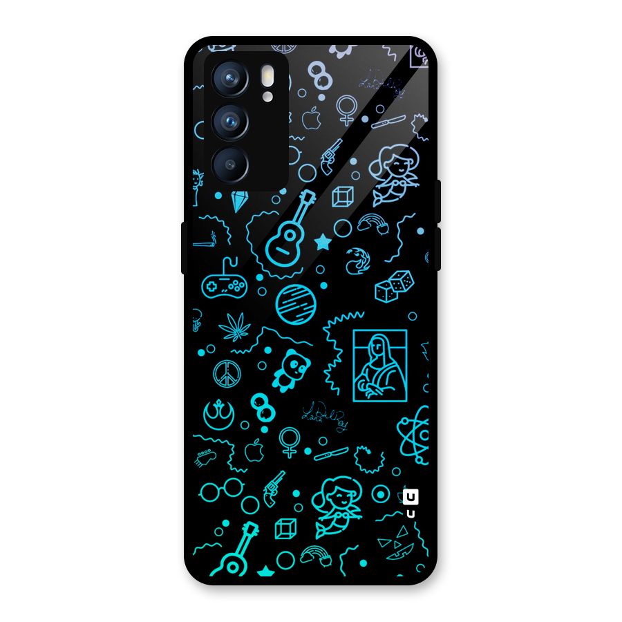 Joy Art Glass Back Case for Oppo Reno6 5G