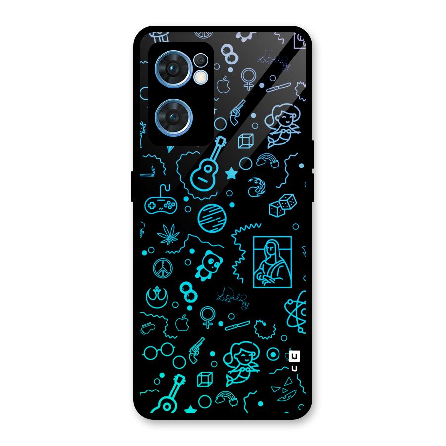 Joy Art Glass Back Case for Oppo Reno7 5G