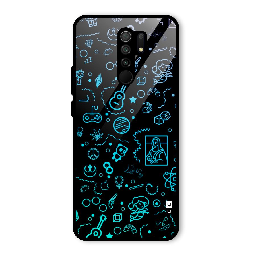 Joy Art Glass Back Case for Poco M2