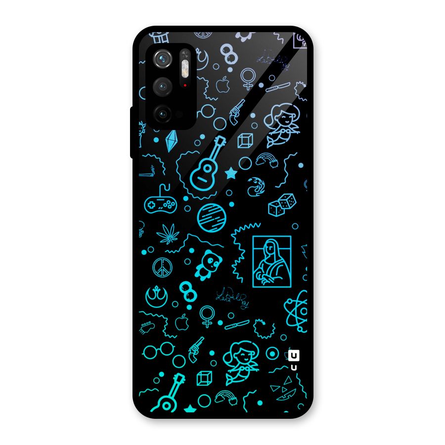 Joy Art Glass Back Case for Poco M3 Pro 5G