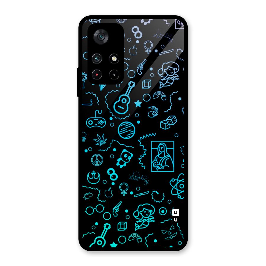 Joy Art Glass Back Case for Poco M4 Pro 5G