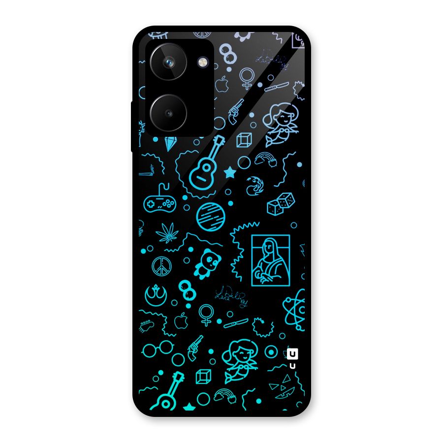 Joy Art Glass Back Case for Realme 10