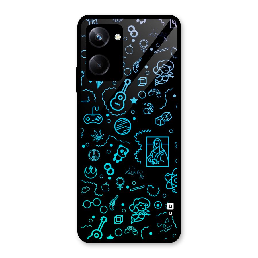 Joy Art Glass Back Case for Realme 10 Pro