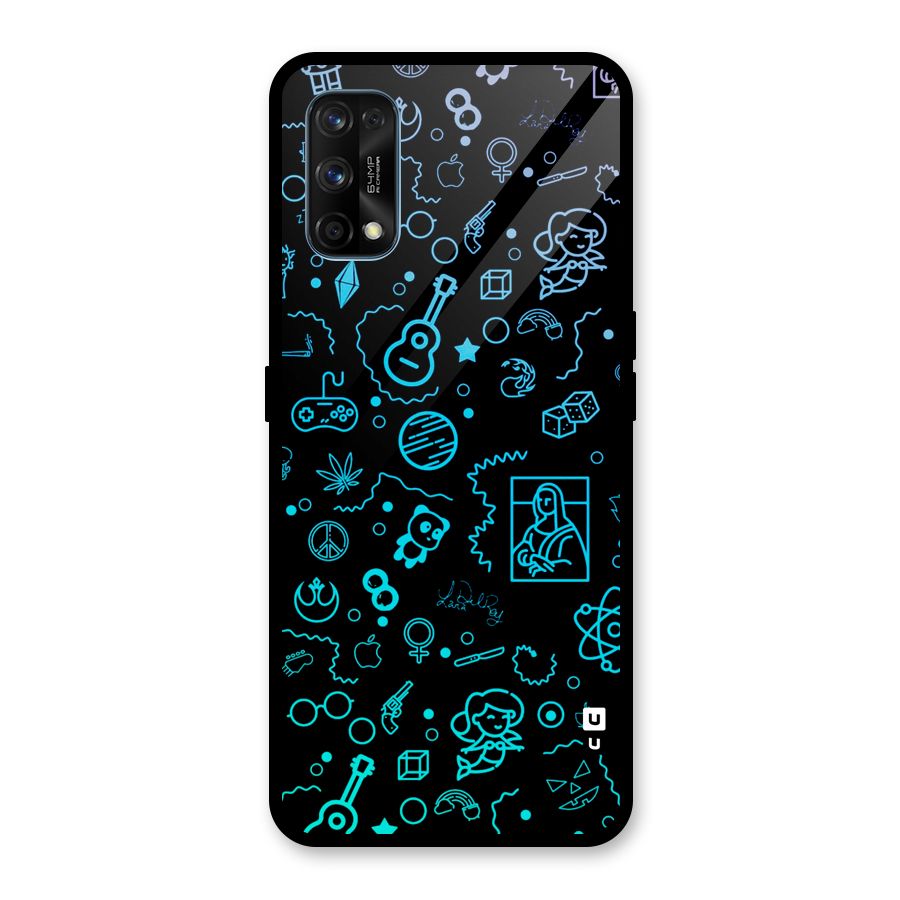 Joy Art Glass Back Case for Realme 7 Pro