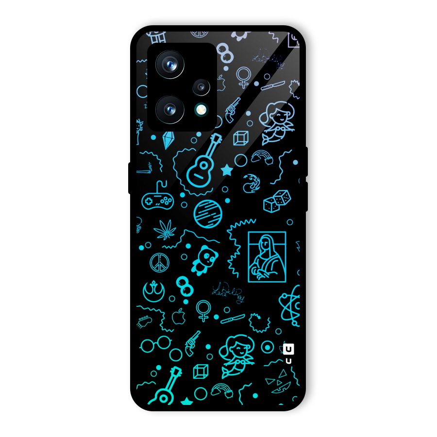 Joy Art Glass Back Case for Realme 9 Pro Plus 5G