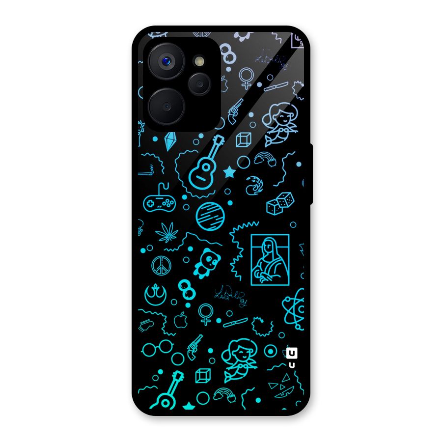 Joy Art Glass Back Case for Realme 9i 5G