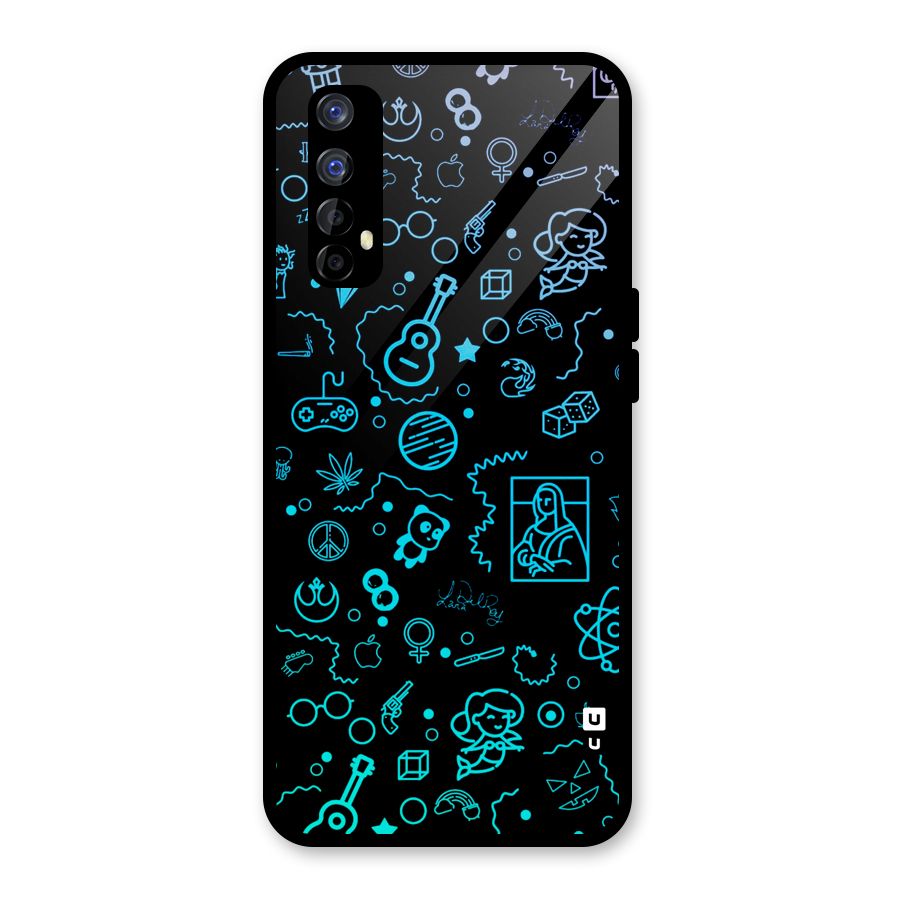 Joy Art Glass Back Case for Realme Narzo 20 Pro
