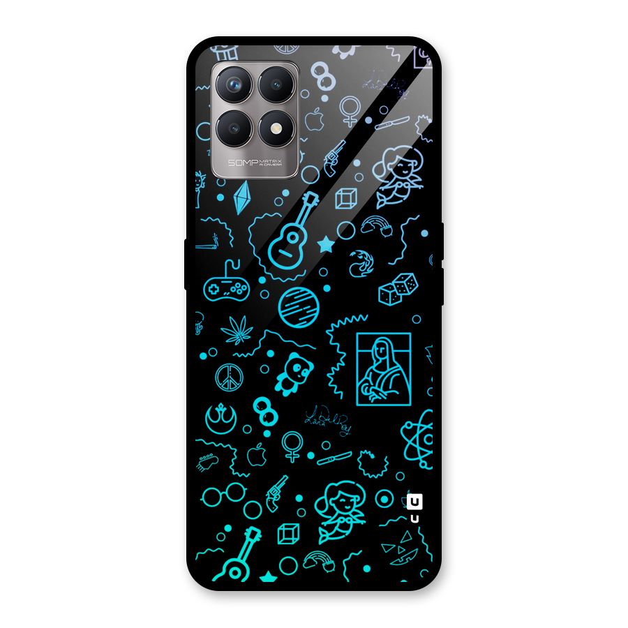 Joy Art Glass Back Case for Realme Narzo 50