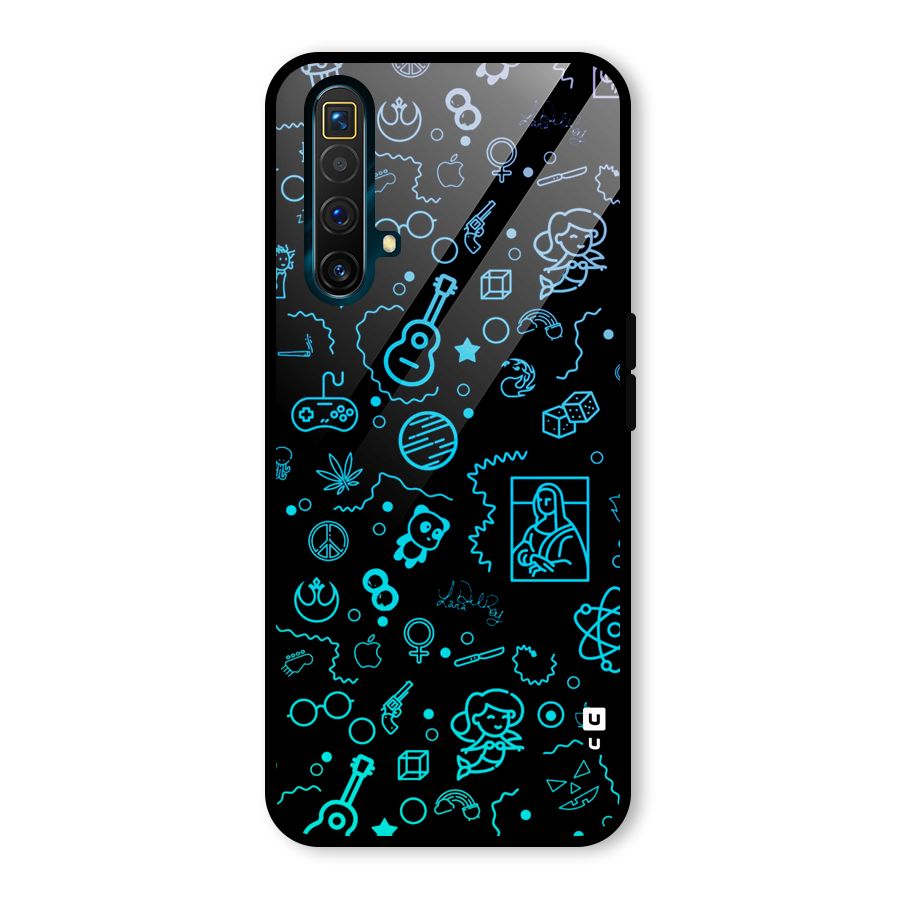 Joy Art Glass Back Case for Realme X3