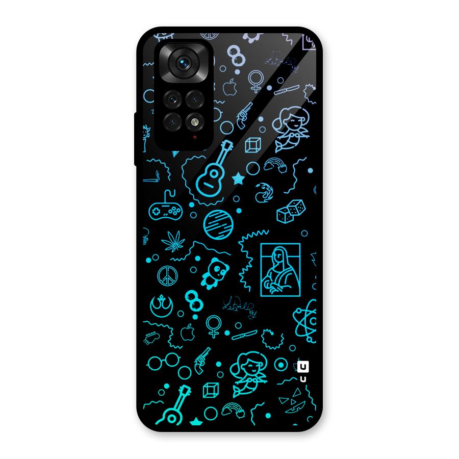 Joy Art Glass Back Case for Redmi Note 11