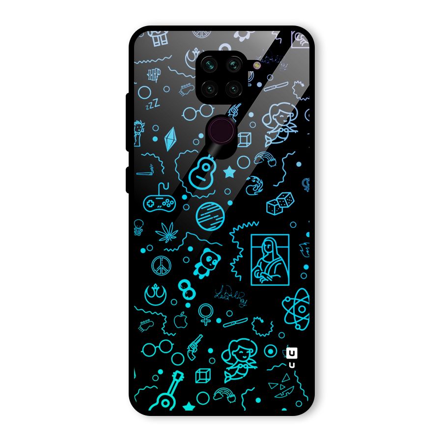 Joy Art Glass Back Case for Redmi Note 9